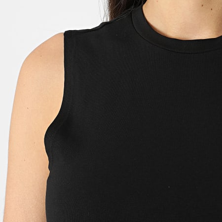 Only - Tee Shirt Sans Manches Femme Choice Noir
