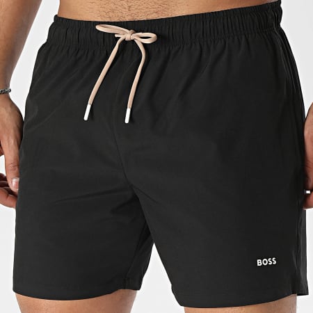BOSS - Shorts de baño Tio 50491601 Negro