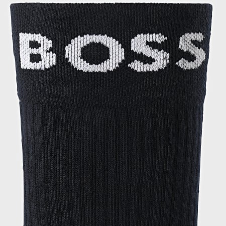 BOSS - Confezione da 2 paia di calzini sportivi 50467707 Nero Bianco