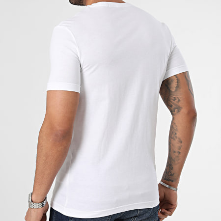 Calvin Klein - Tee Shirt Col V J30J325212 Blanc