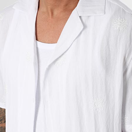 Frilivin - Camisa de manga corta Blanca