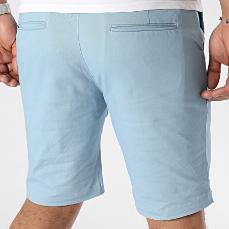 Frilivin - Pantaloncini Chino blu chiaro