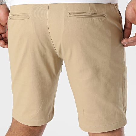 Frilivin - Pantalones cortos chinos camel claro
