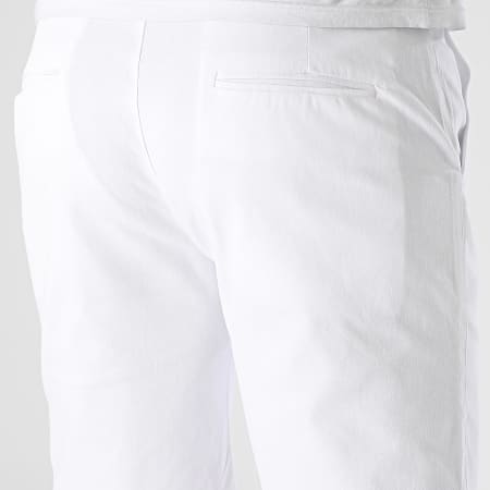 Frilivin - Pantaloncini Chino bianchi