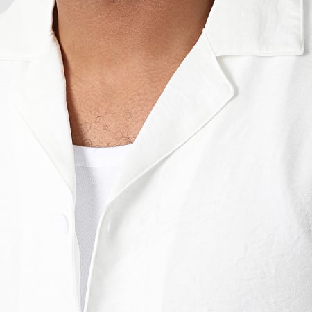 Frilivin - Conjunto de camisa blanca de manga corta y pantalón de chándal