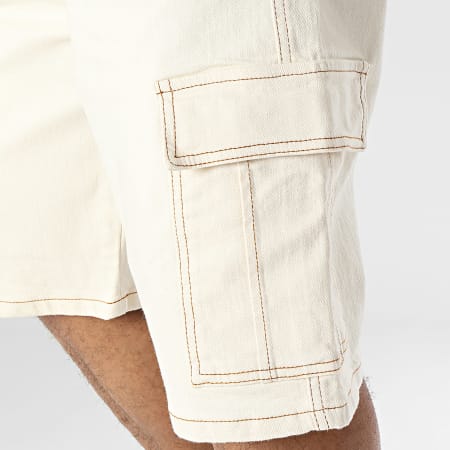 Frilivin - Pantaloncini Cargo Jean beige