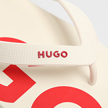 HUGO - Chanclas Arvel 50497860 Beige Rojo