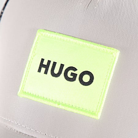 HUGO - Casquette Trucker Kody Beige Noir