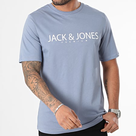 Jack And Jones - Maglietta Blajack Blu