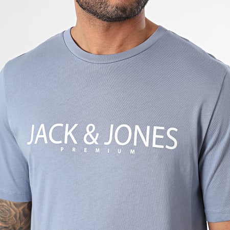 Jack And Jones - Tee Shirt Blajack Bleu