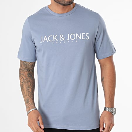 Jack And Jones - Tee Shirt Blajack Bleu