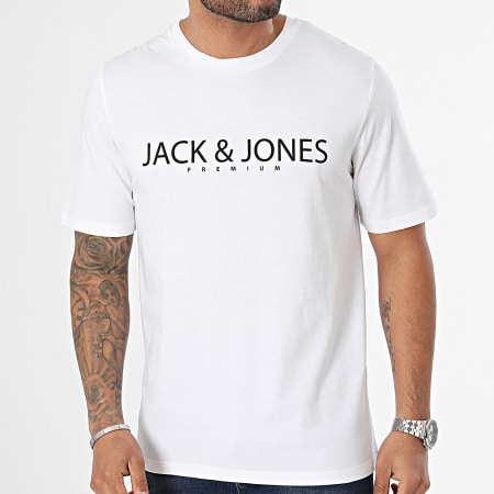 Jack And Jones - Tee Shirt Blajack Blanc