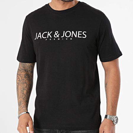 Jack And Jones - Blajack Camiseta Negro