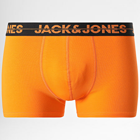 Jack And Jones - Lot De 5 Boxers Seth Bleu Rose Vert Orange Gris