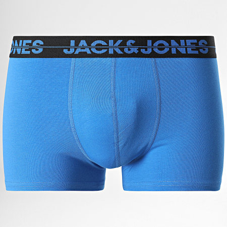 Jack And Jones - Set De 5 Boxers Seth Azul Rosa Verde Naranja Gris