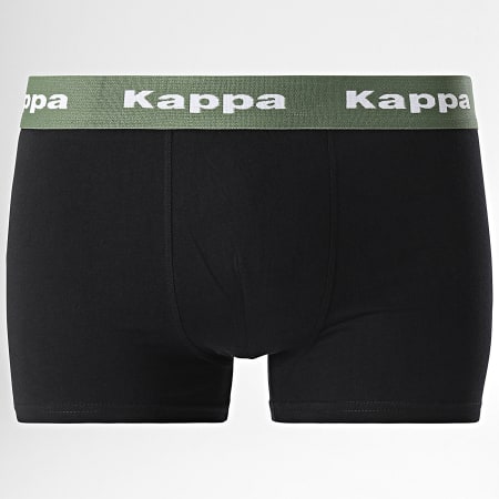 Kappa - Pack de 4 calzoncillos bóxer 92840598 Negro
