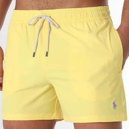 Short de bain ralph lauren jaune discount