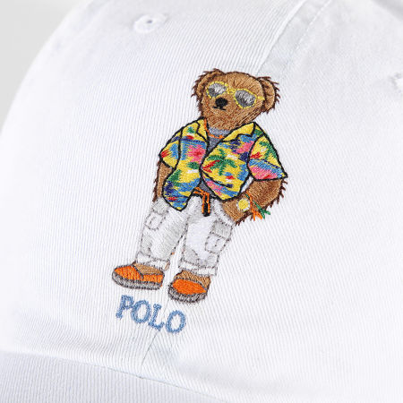 Polo Ralph Lauren - Casquette Polo Bear Blanc
