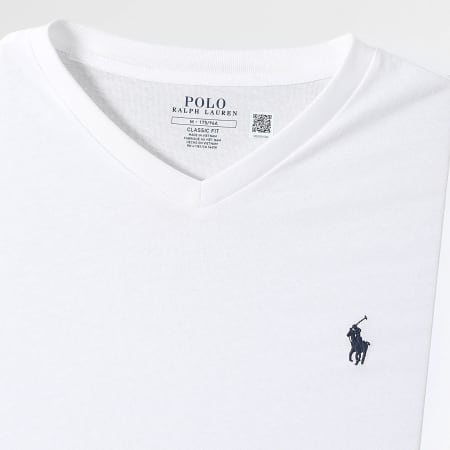 Polo Ralph Lauren - Tee Shirt Regular Original Player Blanc