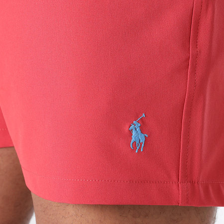 Polo Ralph Lauren - Pantaloncini da bagno Classics Traveler rosso mattone