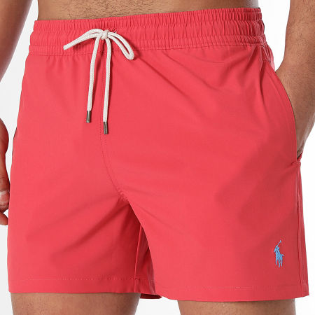 Polo Ralph Lauren - Shorts de baño Classics Traveler Rojo ladrillo