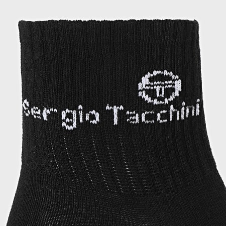 Sergio Tacchini - Lot De 3 Paires De Chaussettes 93892020 Noir