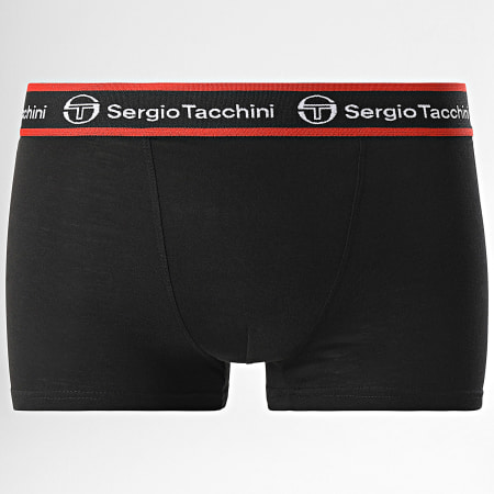Sergio Tacchini - Lot De 3 Boxers 97890490 Noir
