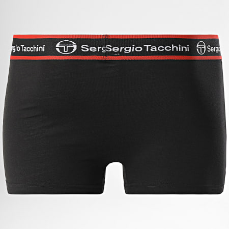 Sergio Tacchini - Lot De 3 Boxers 97890490 Noir