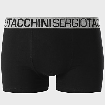 Sergio Tacchini - Confezione da 4 boxer 92890490 Nero