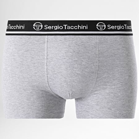 Sergio Tacchini - Lot De 3 Boxers 92891430 Noir Gris