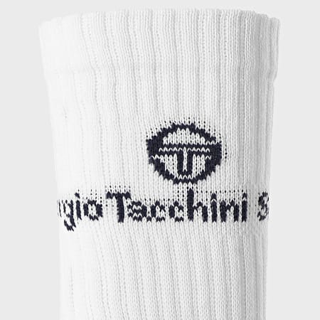 Sergio Tacchini - Lot De 3 Paires De Chaussettes 93230832 Blanc