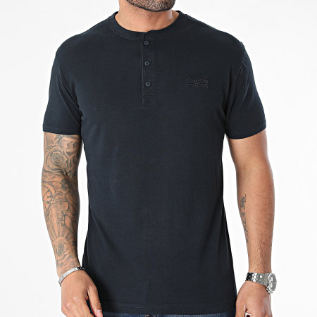 Superdry - Tee Shirt Essential M6010727A Bleu Marine