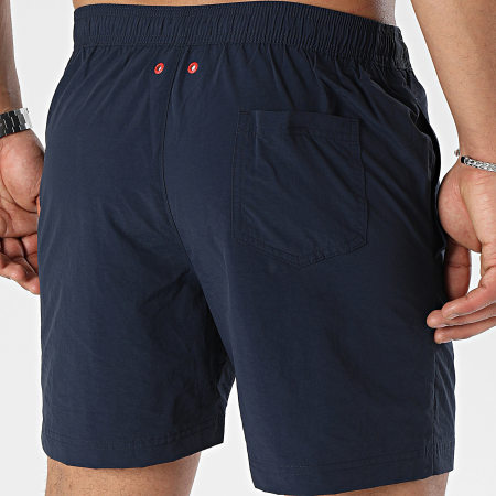 Tommy Jeans - Pantalones cortos de natación medianos con cordón de ajuste lateral 3142 Azul marino