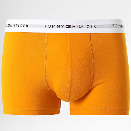 Tommy Hilfiger - Lot De 3 Boxers Trunk 2761 Bleu Marine Vert Orange