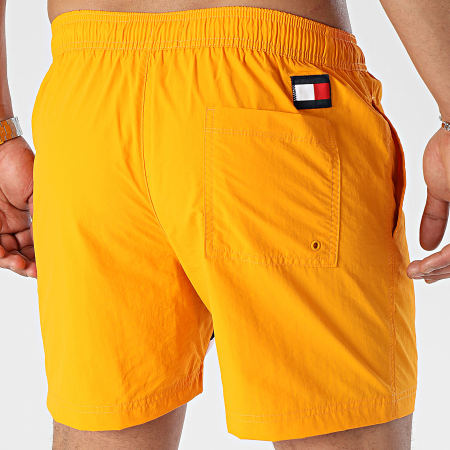 Tommy Hilfiger - Pantalón corto de baño con cordón mediano 2048 Naranja