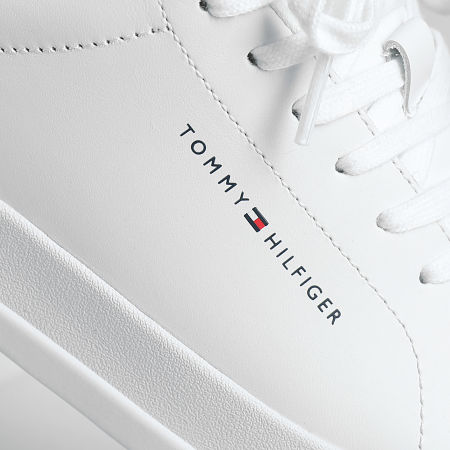 Tommy Hilfiger - Sneakers Court Leather 4971 White Desert Sky