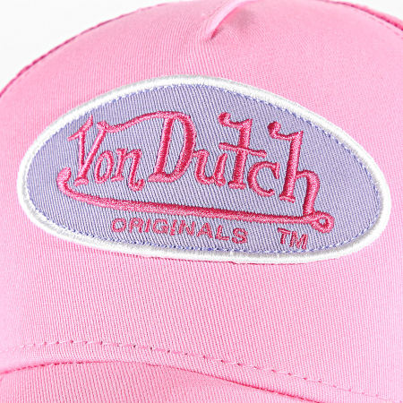 Von Dutch - Casquette Trucker Boston 7030146 Rose