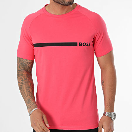 BOSS - Tee Shirt Slim 50517970 Rose