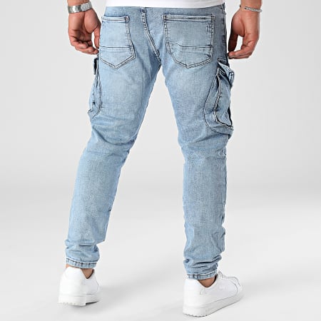 Classic Series - Blauwe Denim Cargo Jeans