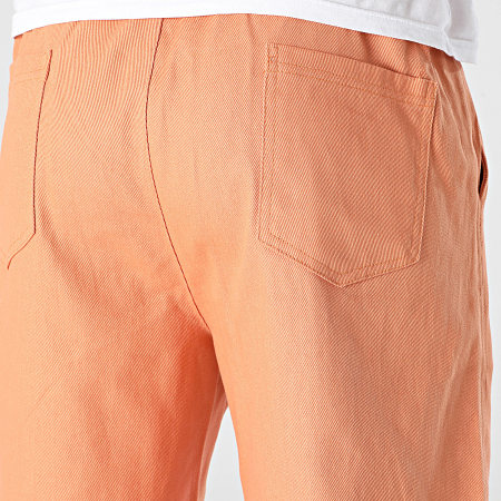 Frilivin - Pantalones cortos chinos naranja
