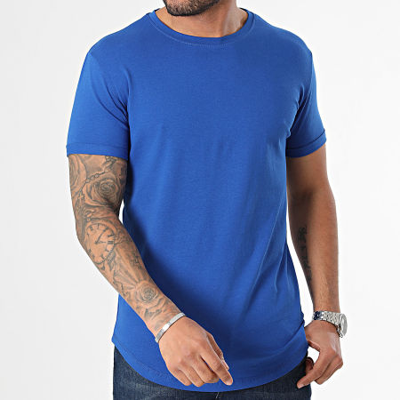 Frilivin - Tee Shirt Oversize Bleu Roi