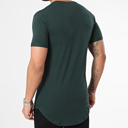 Frilivin - Camiseta oversize verde botella