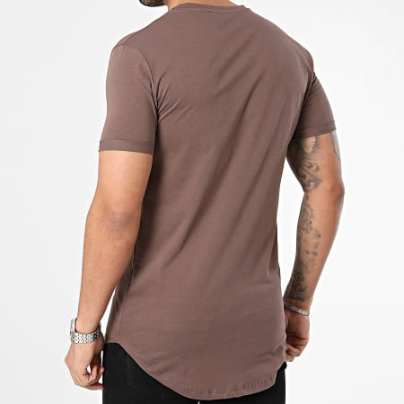 Frilivin - Tee Shirt Oversize Marron