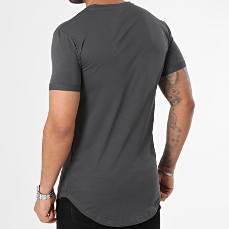 Frilivin - Camiseta oversize gris antracita