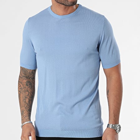 Frilivin - Camiseta azul claro