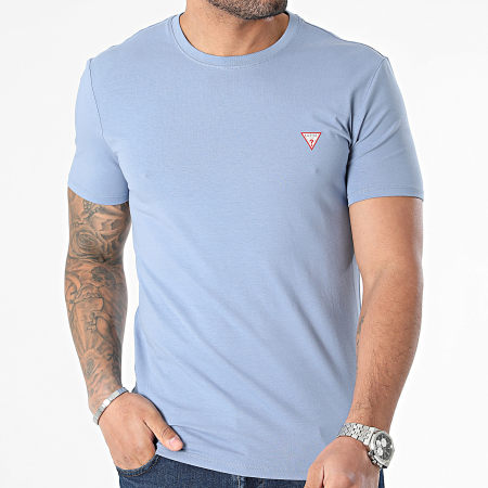 Guess - Camiseta M2YI24-J1314 Azul claro