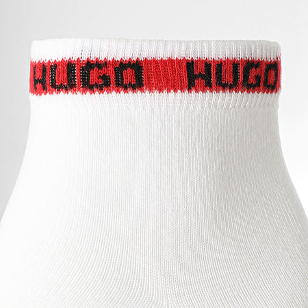 HUGO - Lot De 2 Paires De Chaussettes Tape 50516390 Blanc