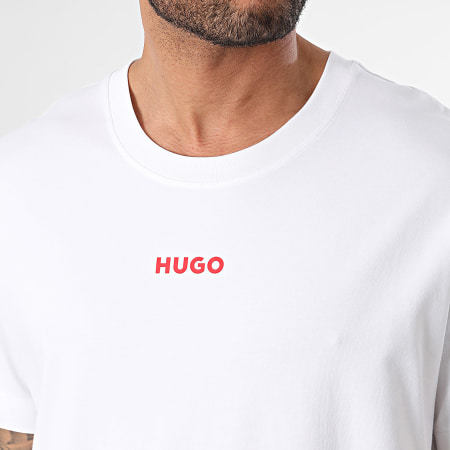 HUGO - Tee Shirt Linked 50518646 Blanc