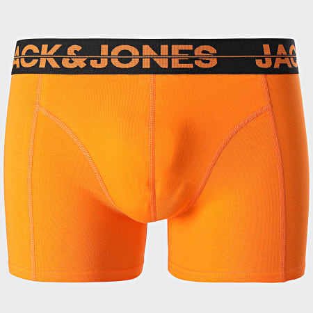 Jack And Jones - Lot De 5 Boxers Seth Solid Bleu Roi Rose Orange Vert Bleu Marine