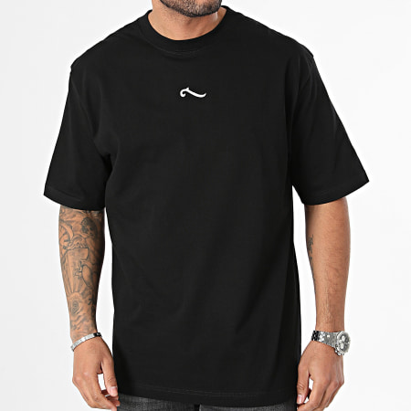La Piraterie - Camiseta oversize 9126 Negra